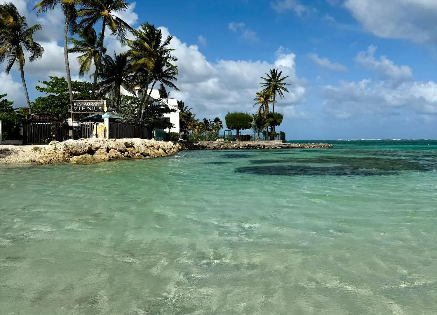 Apartman T2 Vue Mer Avec Acces Direct Lagon Et 5 Min Plage Sainte-Anne Guadeloupe