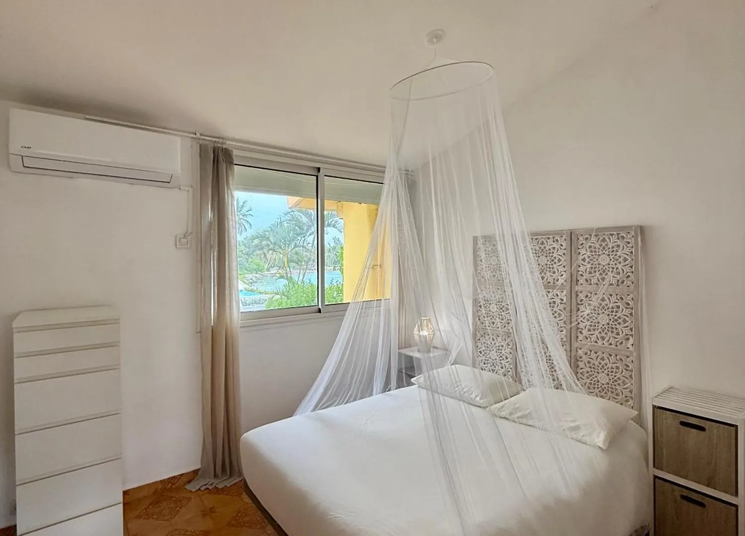 Apartment T2 Vue Mer Avec Acces Direct Lagon Et 5 Min Plage Sainte-Anne  Guadeloupe