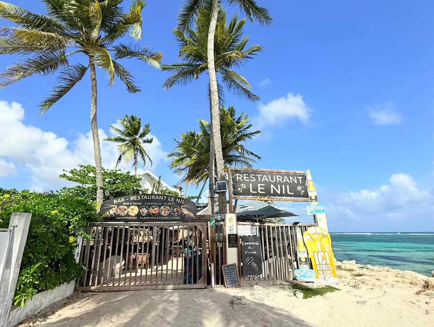 Apartment T2 Vue Mer Avec Acces Direct Lagon Et 5 Min Plage Sainte-Anne